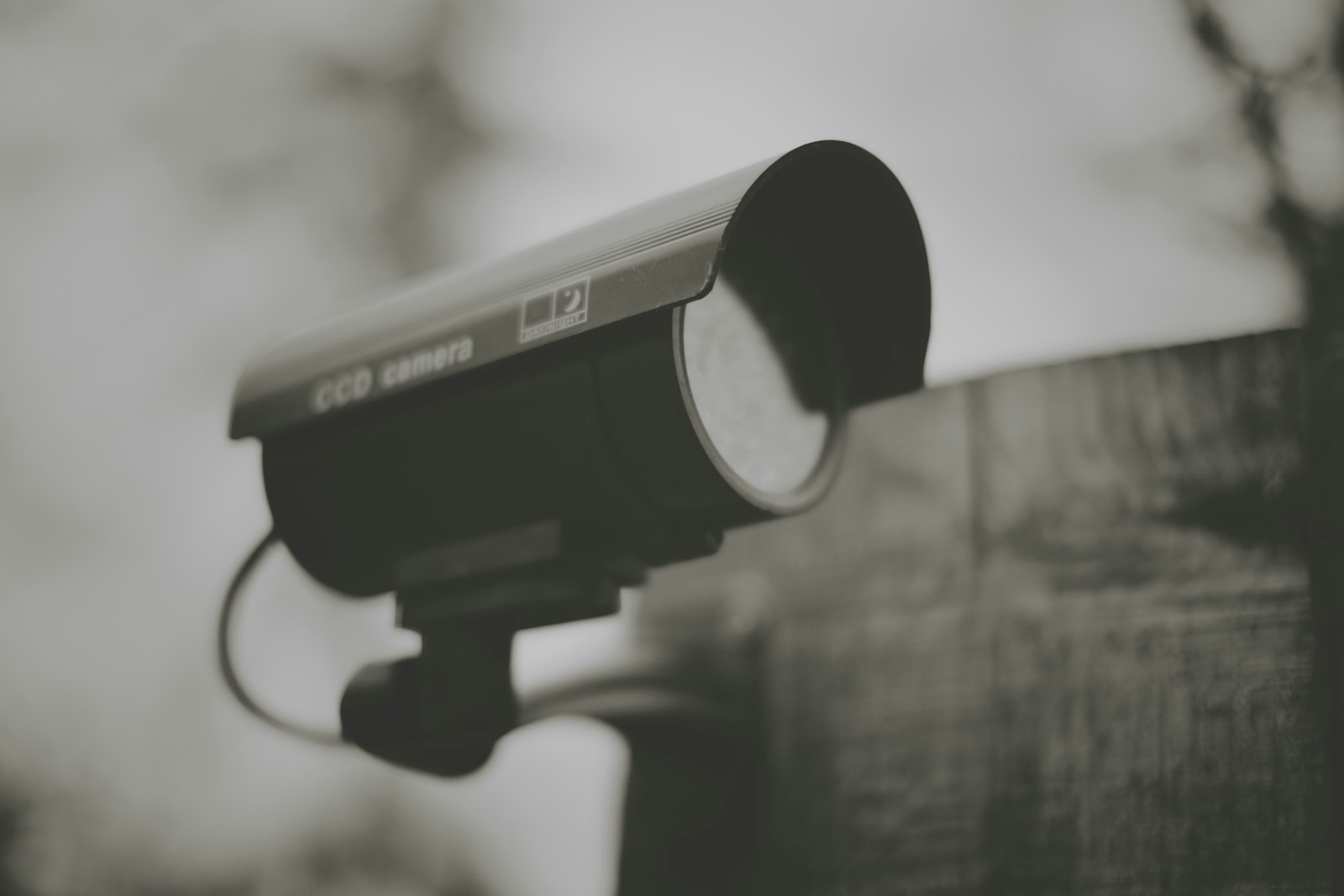 監視カメラ（CCTV）のクローズアップ写真